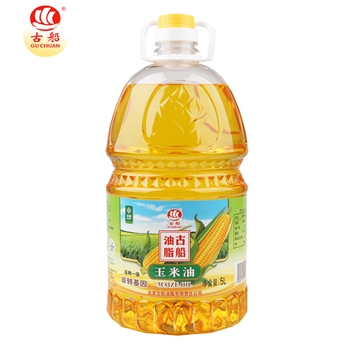 古船压榨一级非转基因玉米油5L