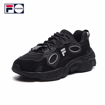 FILA FUSION 斐乐2022春季女子复古潮流运动时尚老爹鞋 T12W217314FBK